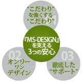 『ms-design』を支える_3つの安心
